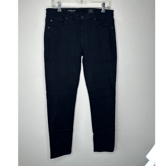 AG Black Prima Ankle Cigarette Ankle Jeans 30R - Picture 1 of 14